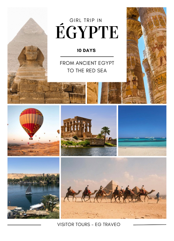 Girl trip in Egypt / From ancient Egypt to the Red Sea 